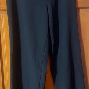Alia Classic Navy Blue Wide Leg Pants
